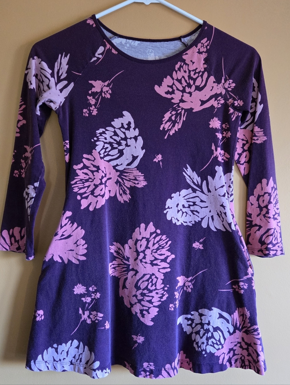 Lands' End Floral Dress With Pockets, 7/8 S